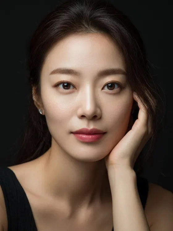 가상모델 #1281 얼굴 원본 19