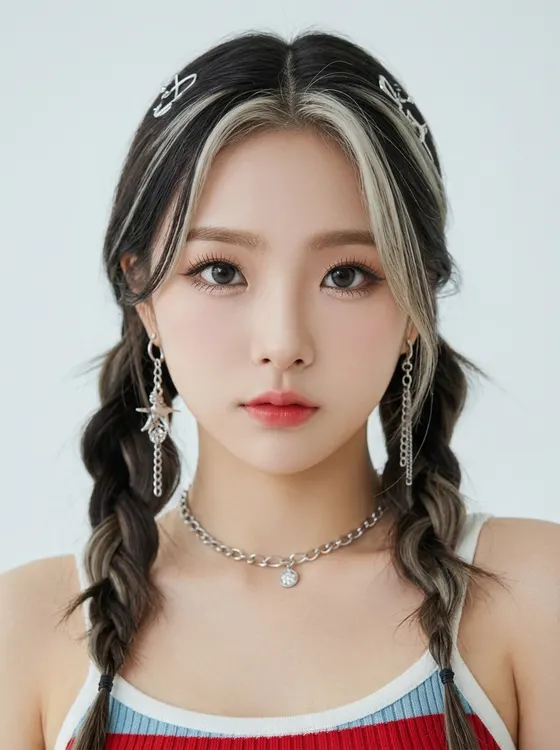 가상모델 #1480 얼굴 원본 24
