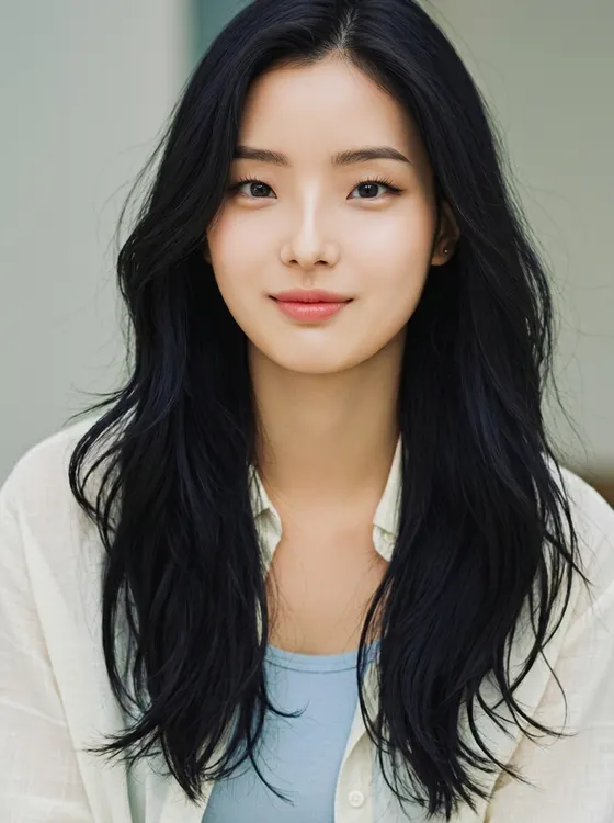 가상모델 #1487 얼굴 원본 12