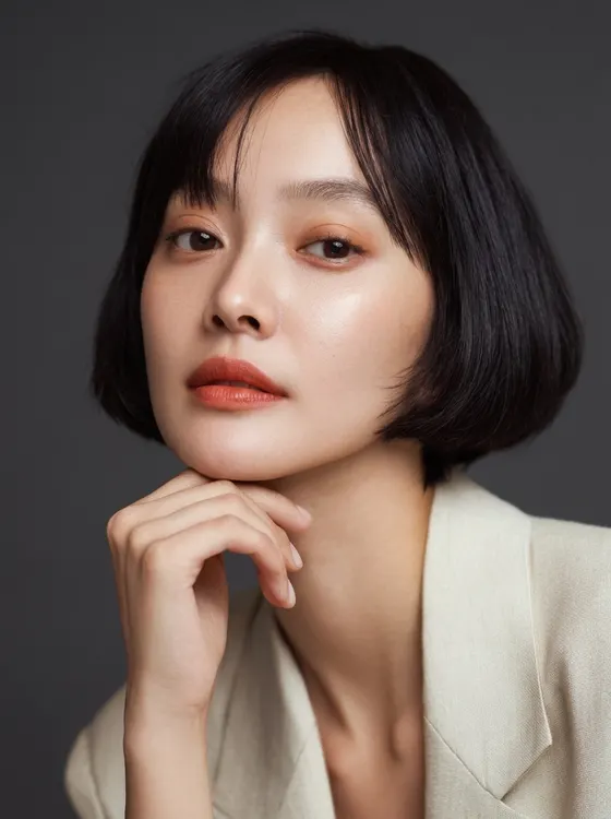 가상모델 #1277 얼굴 원본 10