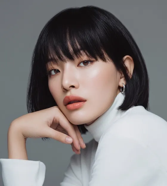 가상모델 #1277 얼굴 원본 12