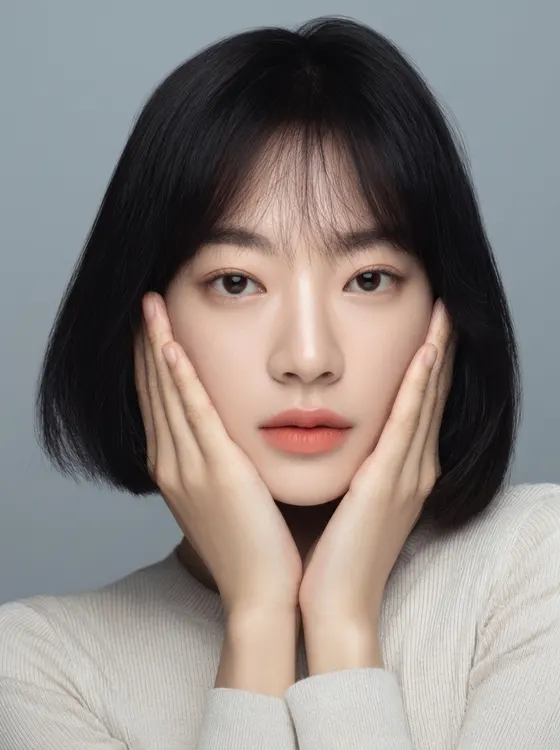 가상모델 #1277 얼굴 원본 15