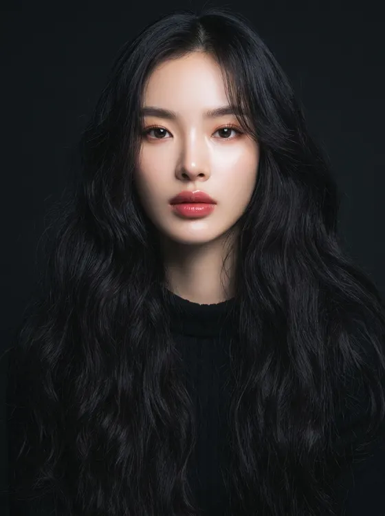 가상모델 #1290 얼굴 원본 2