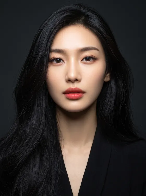 가상모델 #1290 얼굴 원본 3