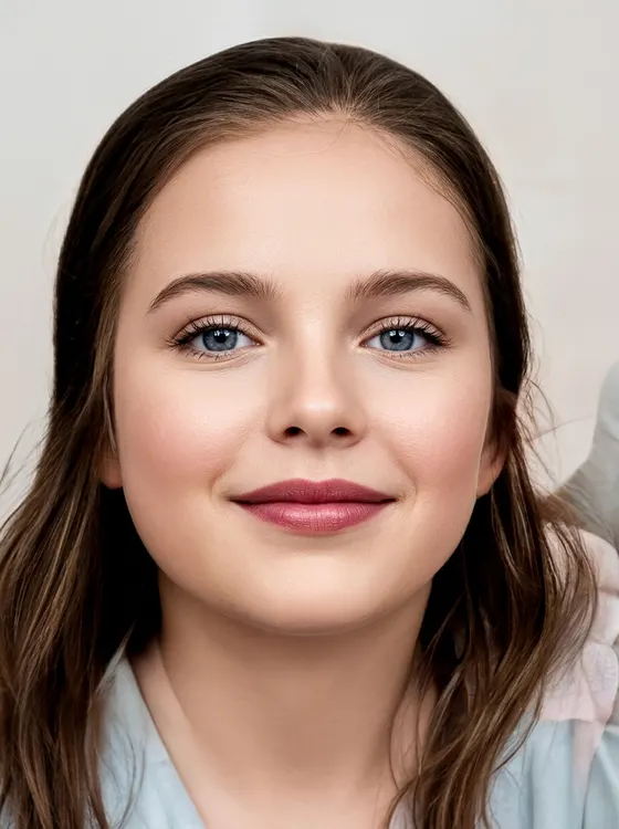 가상모델 #1669 얼굴 원본 1