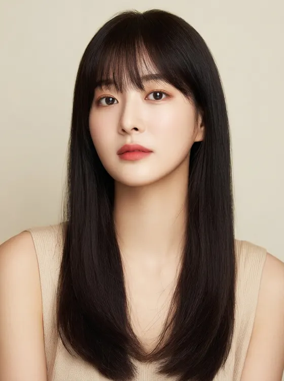 가상모델 #1290 얼굴 원본 20