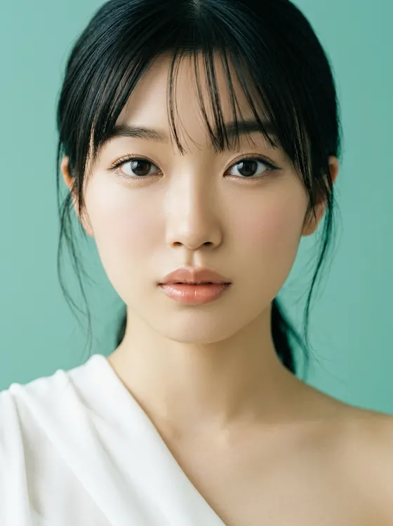 가상모델 #1214 얼굴 원본 5