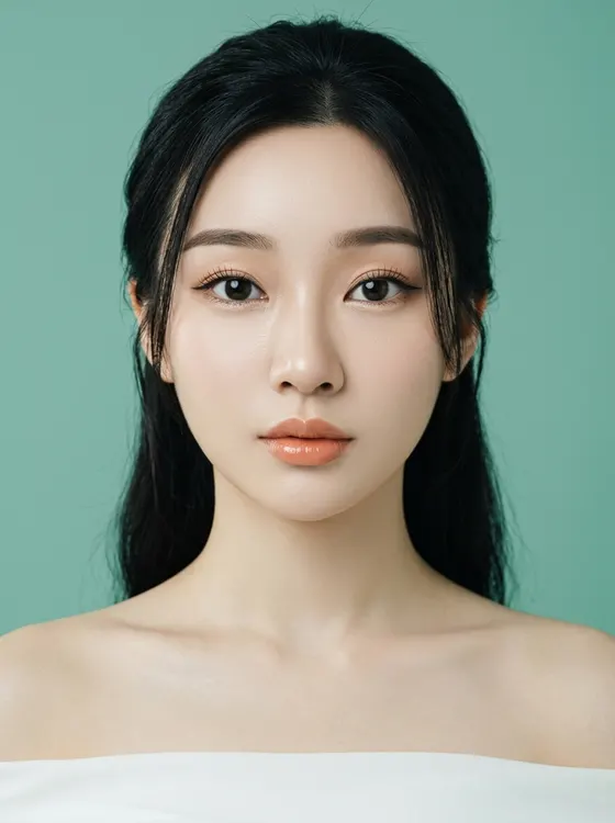 가상모델 #1214 얼굴 원본 10