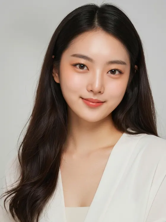 가상모델 #1477 얼굴 원본 24