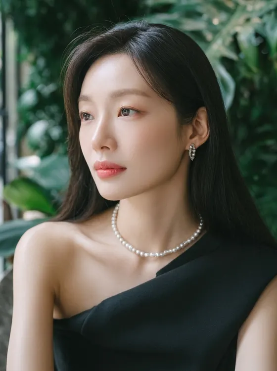 가상모델 #1287 얼굴 원본 1