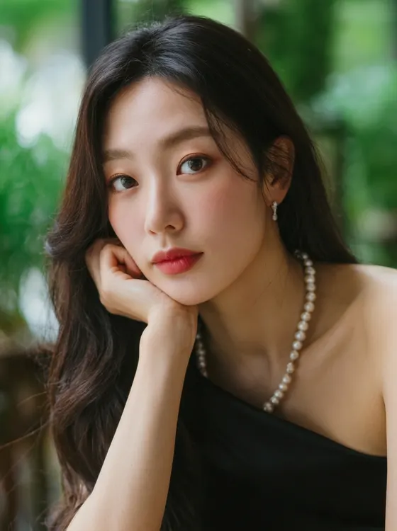 가상모델 #1287 얼굴 원본 8