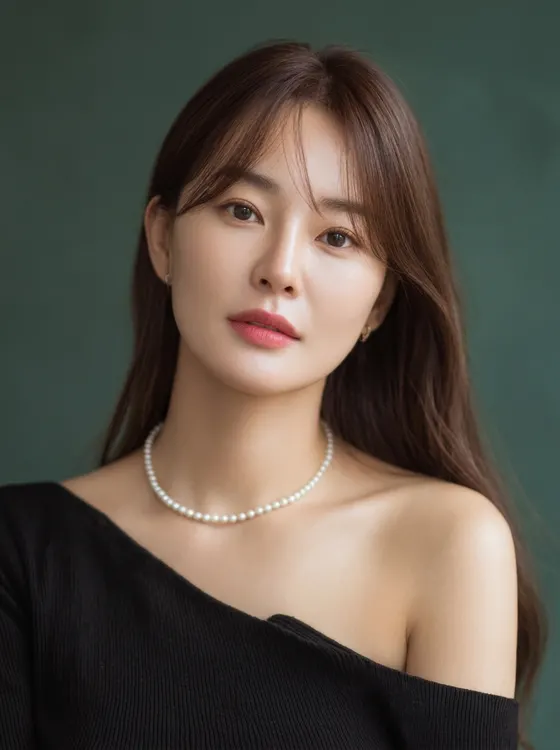 가상모델 #1287 얼굴 원본 14