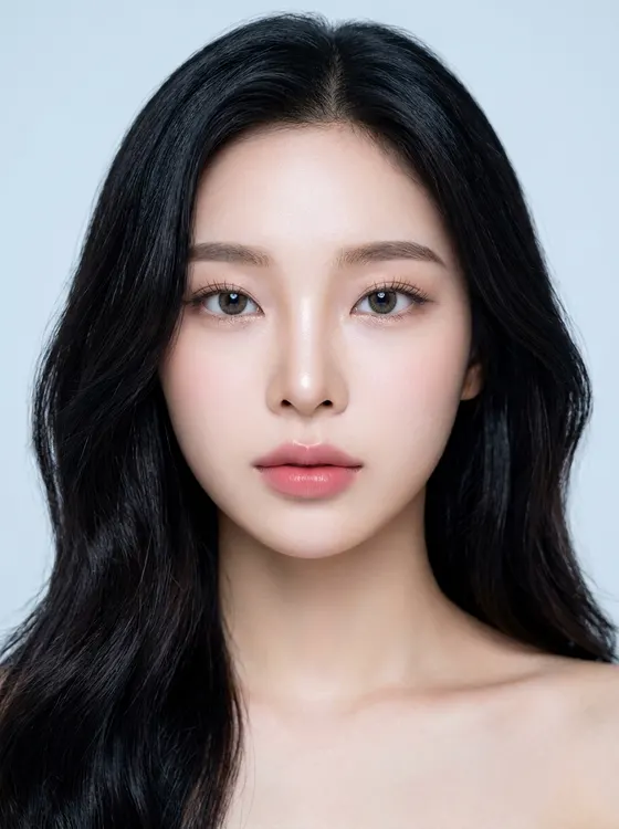가상모델 #1677 얼굴 원본 15