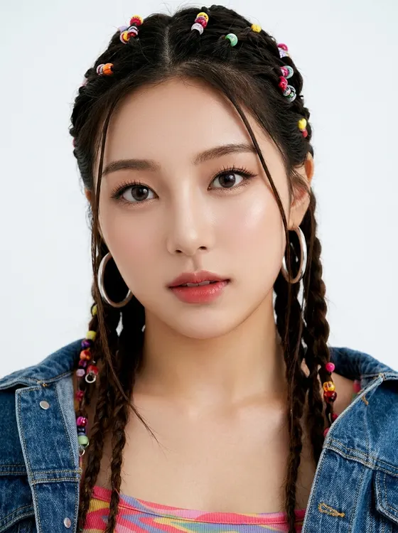가상모델 #1677 얼굴 원본 16