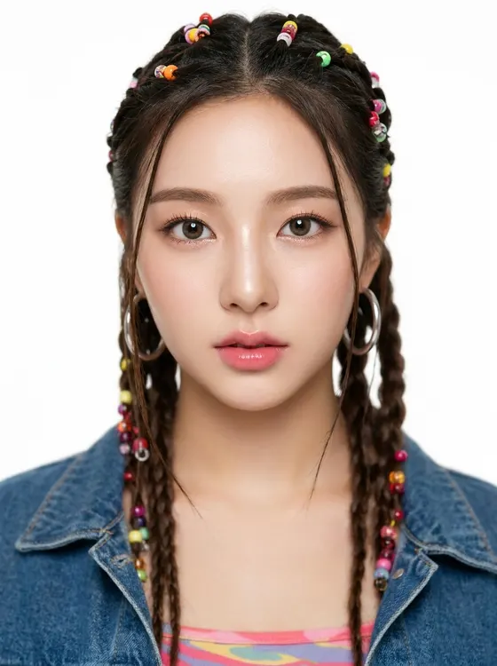 가상모델 #1677 얼굴 원본 21