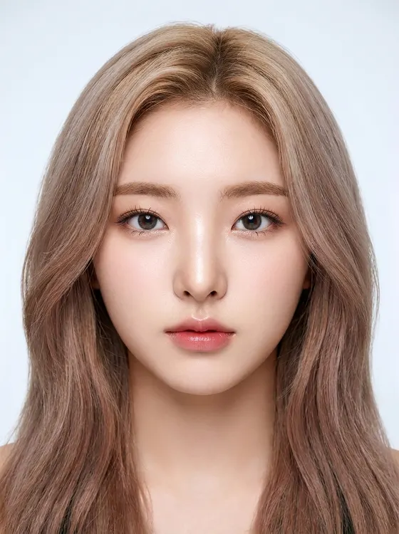 가상모델 #1677 얼굴 원본 27