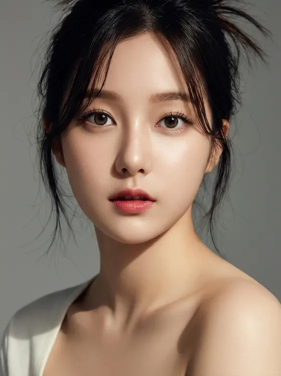 가상모델 #1677 얼굴 원본 35