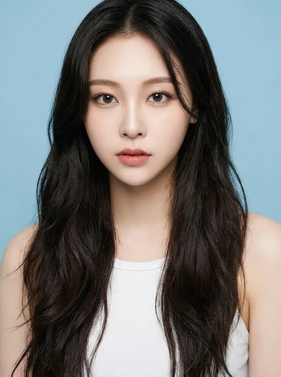 가상모델 #1677 얼굴 원본 38
