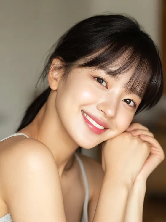 가상모델 #1303 얼굴 원본 1
