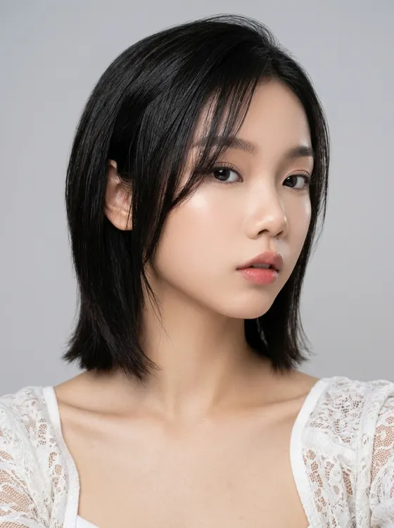 가상모델 #1317 얼굴 원본 8