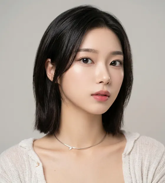 가상모델 #1317 얼굴 원본 9