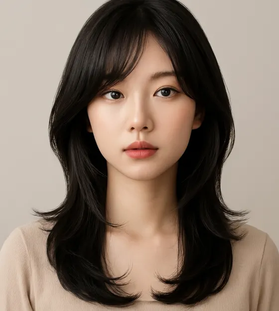 가상모델 #1317 얼굴 원본 10