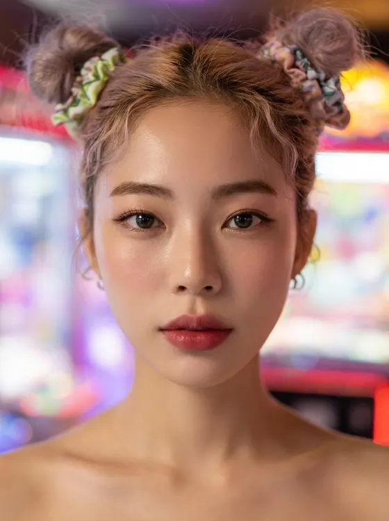 가상모델 #67 얼굴 원본 2