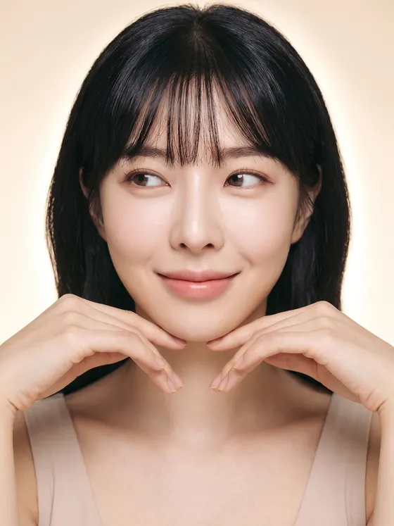 가상모델 #1292 얼굴 중심컷 2