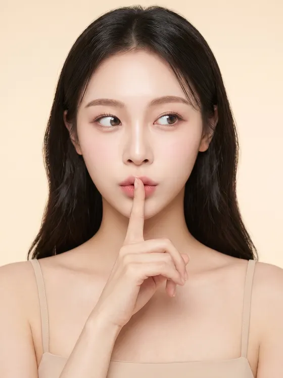 가상모델 #1480 얼굴 중심컷 2