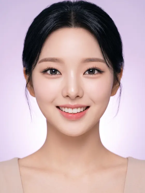 가상모델 #1465 얼굴 중심컷 1