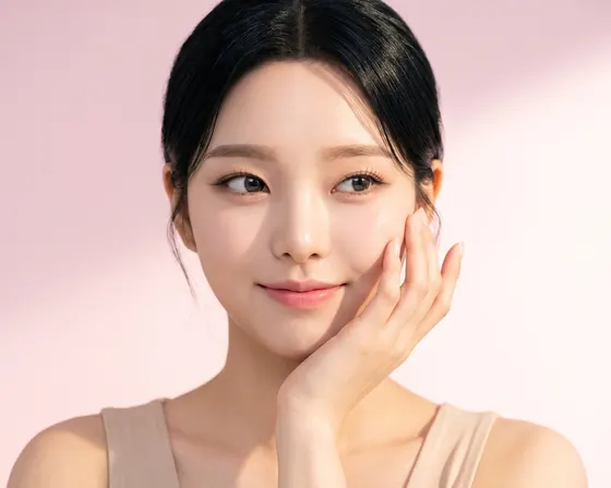 가상모델 #1465 얼굴 중심컷 4